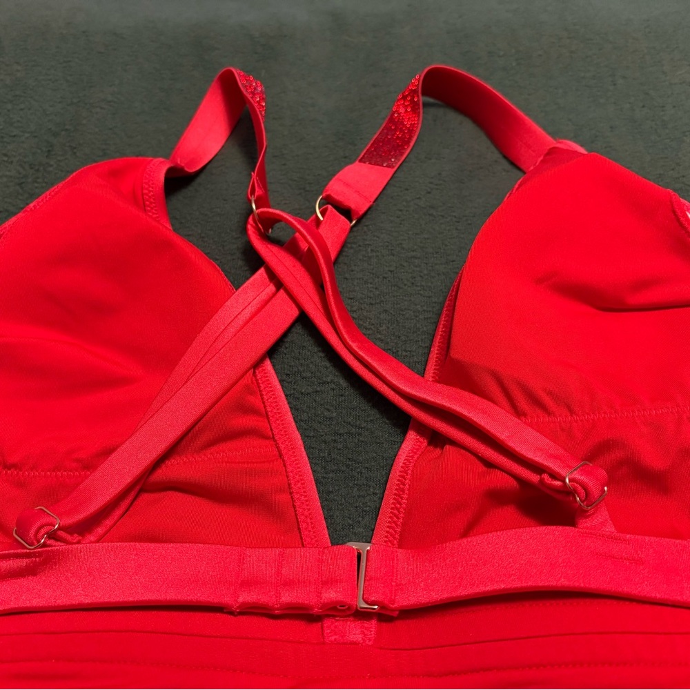 Victoria’s Secret Shine Strap Plunge One-Piece Swimsuit - Picture 7 of 12